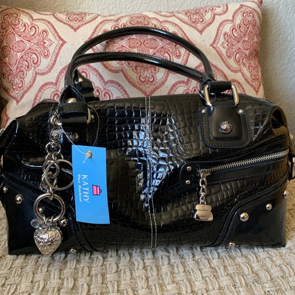 Kathy Van Zeeland Bags Kathy Van Zeeland Patent Faux Leather Purse